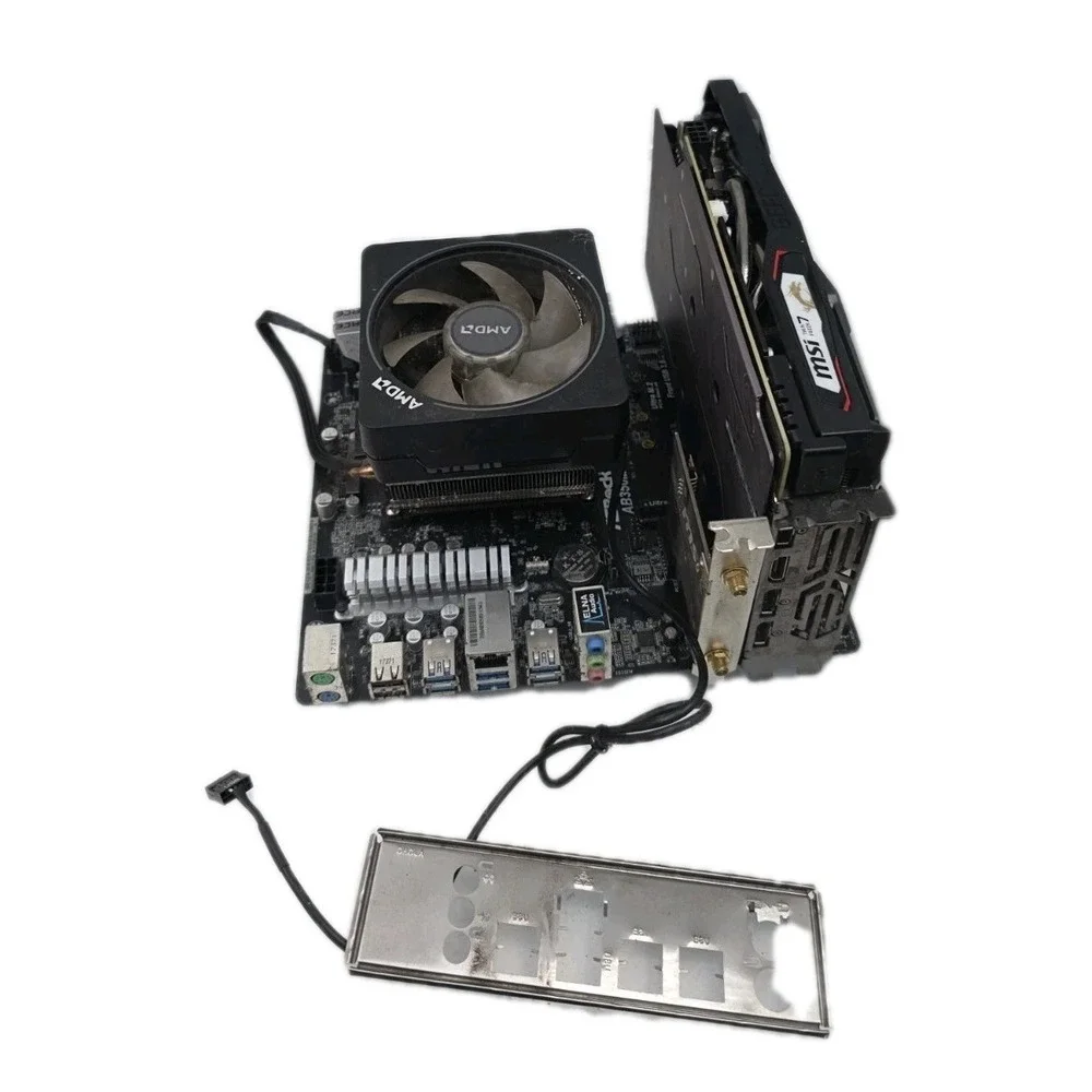 2х 8GB DDR4 MSI NVIDIA GeForce GTX 1660 SUPER GAMING ASRock AB350M Ryzen